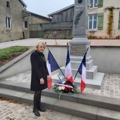 Dépot de gerbe du 11 novembre 2020